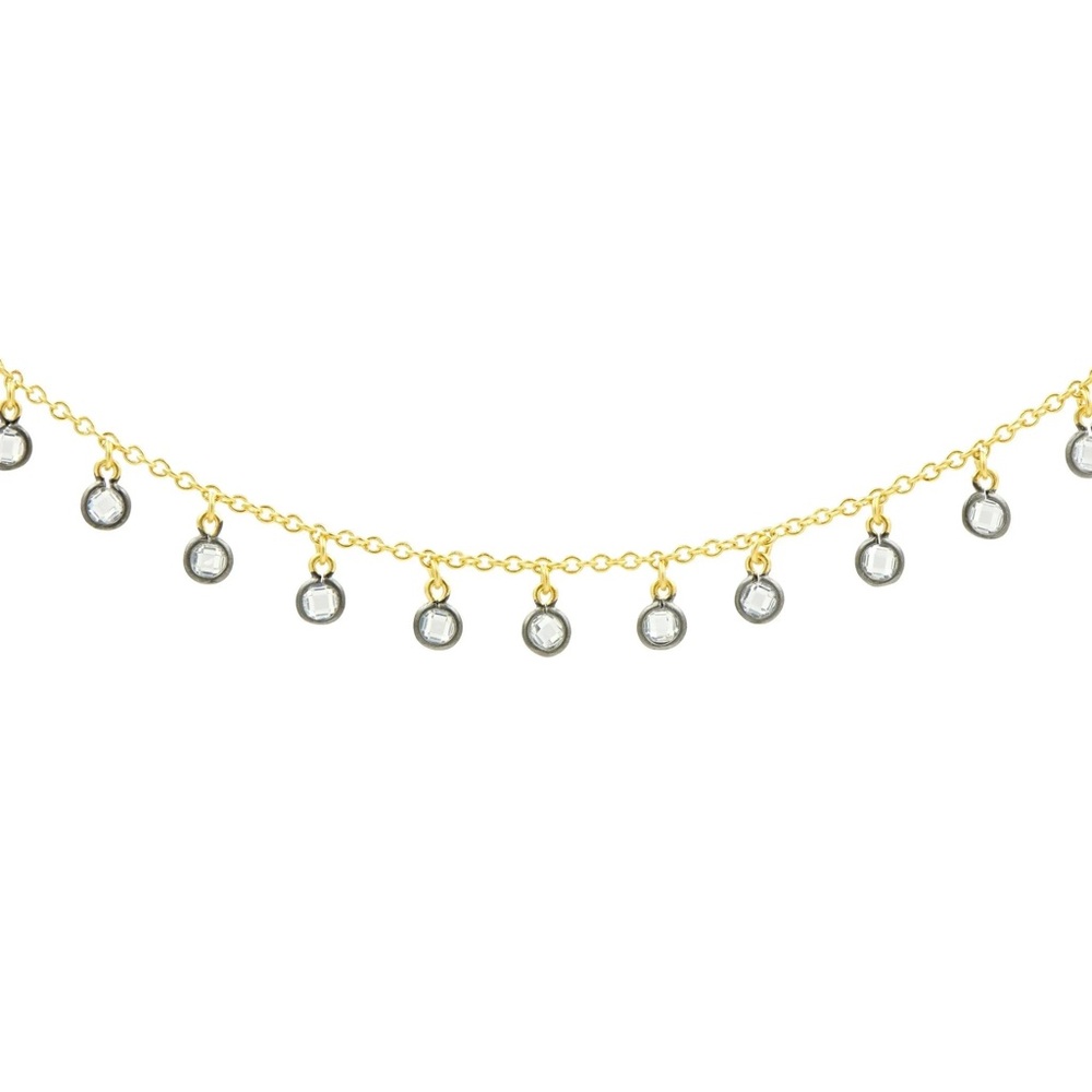 Freida Rothman MY DAUGHTERS KEEP STEALING THIS BEZEL DROP NECKLACE